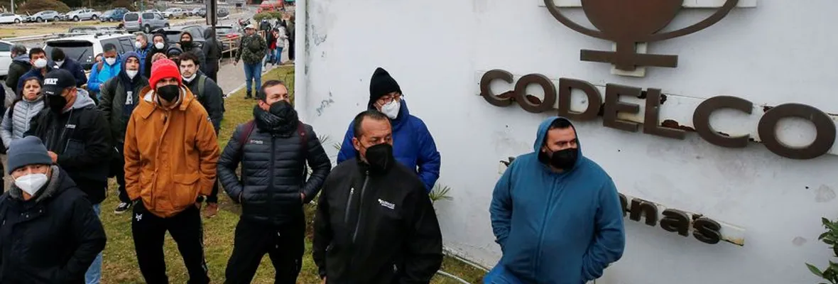 Paro de trabajadores de Codelco comienza hoy ante anuncio del cierre de fundición Ventanas