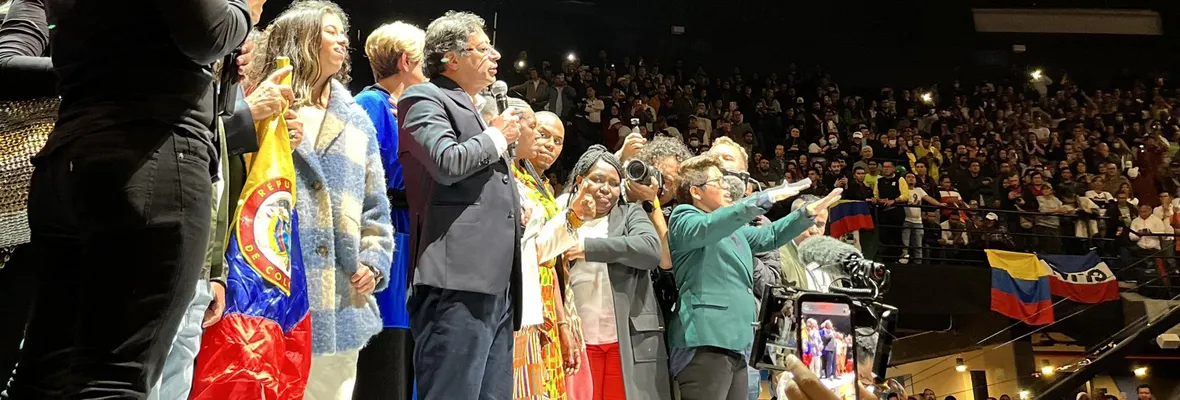 Petro llamó a la Fiscalía a liberar a presos políticos del Estallido Social de Colombia en discurso inaugural