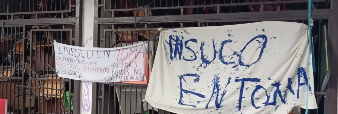 Acusación de abuso sexual contra inspector del liceo Insuco de Concepción habría gatillado la toma del establecimiento