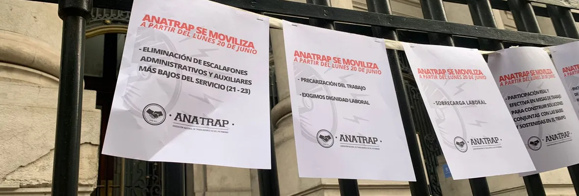 Crece y se extiende el Paro Nacional del Patrimonio Cultural