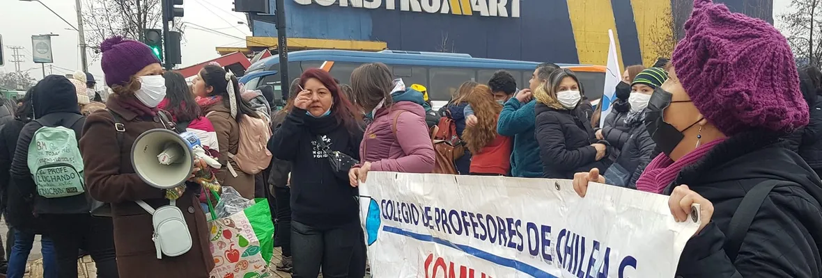 Municipio de Estación Central adeuda el pago de imposiciones de docentes hace un año
