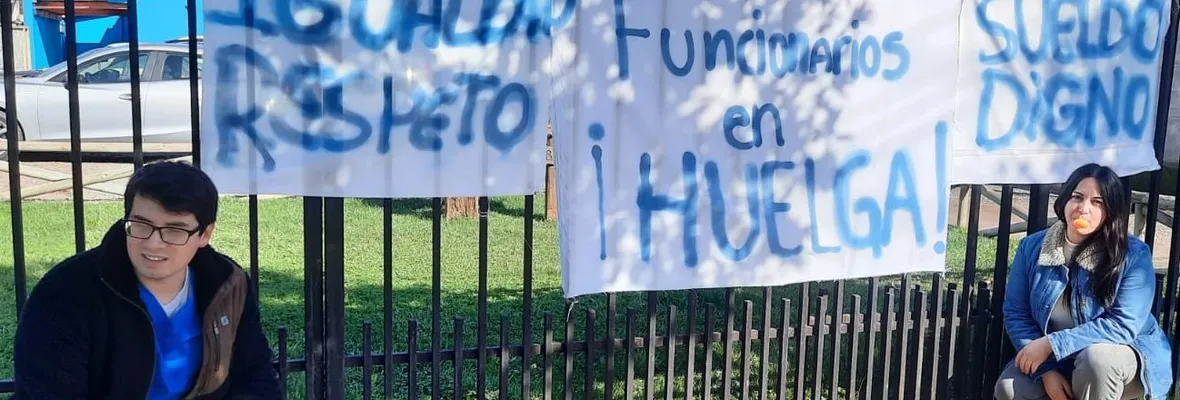 Cinco mil pesos para colación y 10 mil para transporte mensual: La irrisoria respuesta de clínica Intermédica de Talca tras un mes de huelga de trabajadores/as