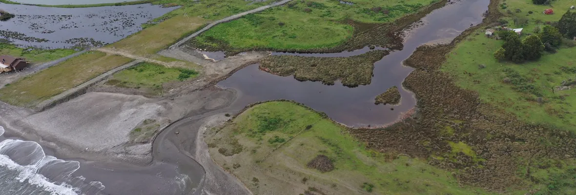 Particular estaría desaguando Laguna Curaquilla en Arauco: Municipio ha tardado seis meses en implementar plan de manejo que podría resguardarla