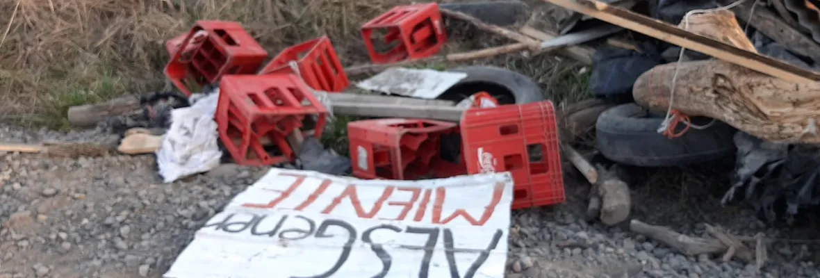 Acusan que en presencia de Carabineros se destruyó centro de resguardo de camino rural en Las Trancas para favorecer proyecto eólico