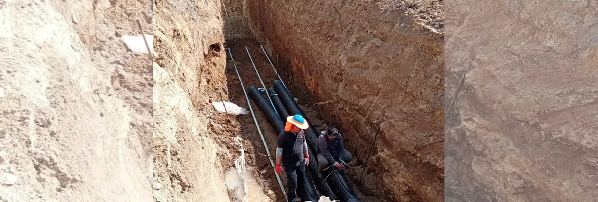 Comunidad de Cauquenes acusa a empresa de iniciar cableado de alta tensión debajo de viviendas sociales y dos años antes de finalizar evaluación ambiental