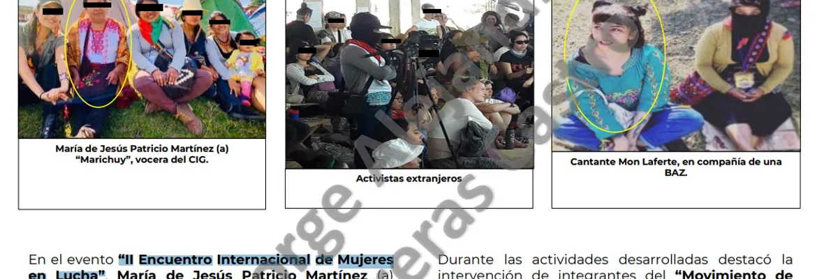 Hackeo a Fuerzas Armadas de México revela seguimiento a Mon Laferte