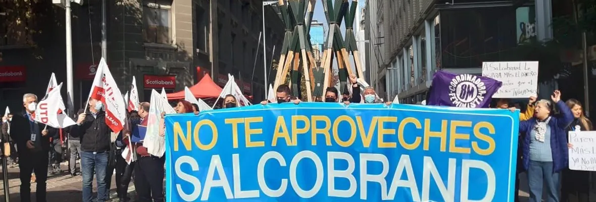 Trabajadoras/es de Salcobrand cerraron histórica negociación colectiva luego de semanas de movilización
