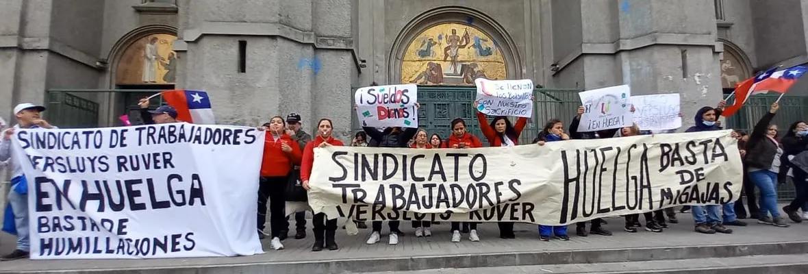 Gerencia de Versluys prefirió quitar bono a sus trabajadores/as en huelga que negociar su petitorio