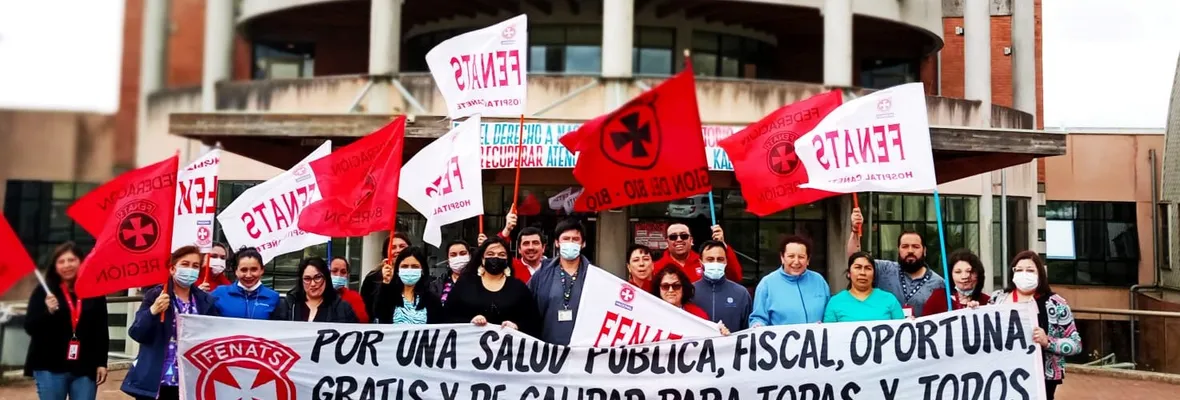 Precariedad laboral y un presupuesto insuficiente para el sector público moviliza a funcionarios/as de distintos hospitales del Biobío
