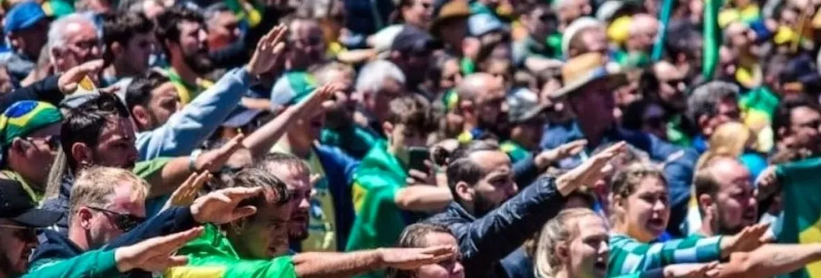 Embajada de Alemania en Brasil condena manifestaciones con saludo nazi de bolsonaristas que pedían golpe de Estado