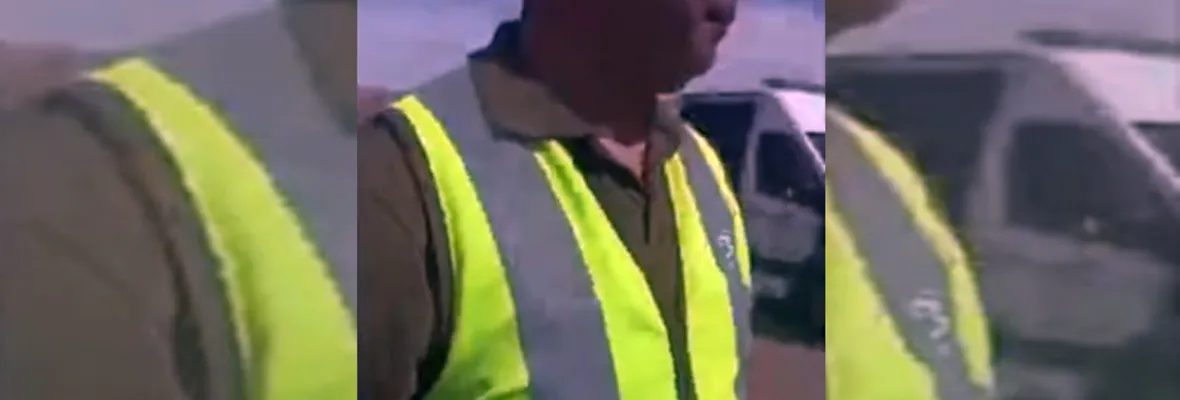 Carabinero multó a trabajador de la salud por grabar a camioneros cortando carretera en Alto Hospicio
