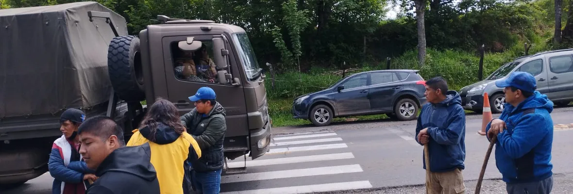 Crece oposición a base militar que comparte sitio con escuela en Curacautín: Comunidades mapuche protestaron ante la medida