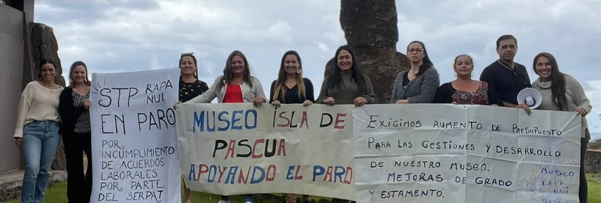 Trabajadoras/es del Servicio Nacional del Patrimonio Cultural inician paro nacional aludiendo incumplimiento de acuerdos por ministerio de Cultura