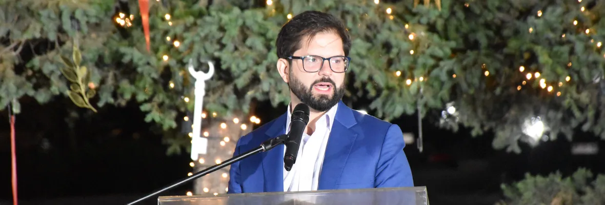 Boric anunció apertura de embajada chilena en Palestina