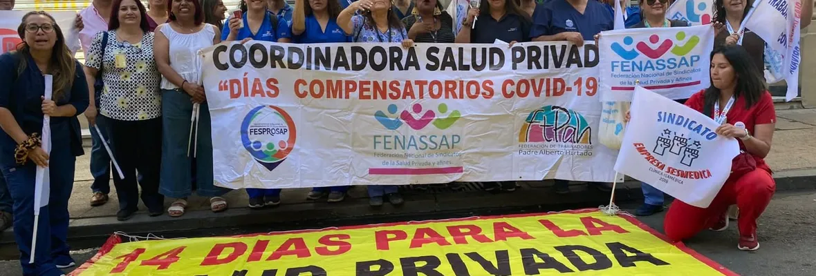 Tras movilizaciones: Trabajadores/as de la Salud Privada consiguen la aprobación en el Senado del descanso reparatorio por Covid