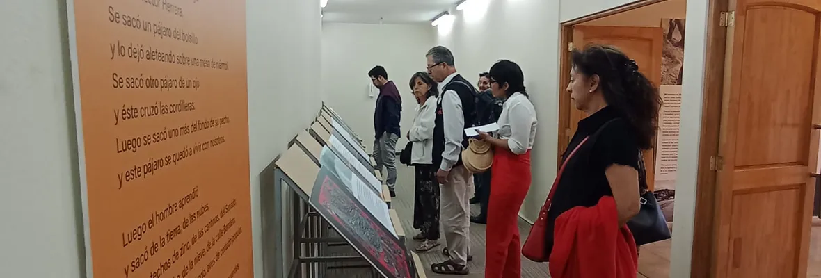 Con exposición biográfica y taller de grabado culmina actividad en torno al pintor Héctor Herrera