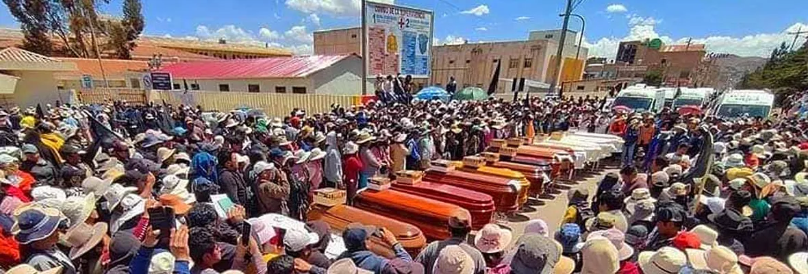 Perú: Fiscalía abre investigación contra Dina Boluarte y su premier Otárola por genocidio y homicidio calificado