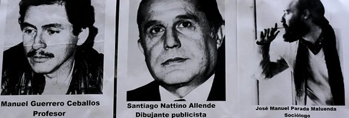 A 38 años del Caso degollados: Cuando Carabineros secuestró, degolló y arrojó los cuerpos de tres trabajadores en un camino