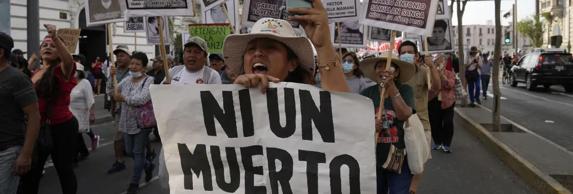 Perú: Corte Suprema prohíbe el derecho a la protesta