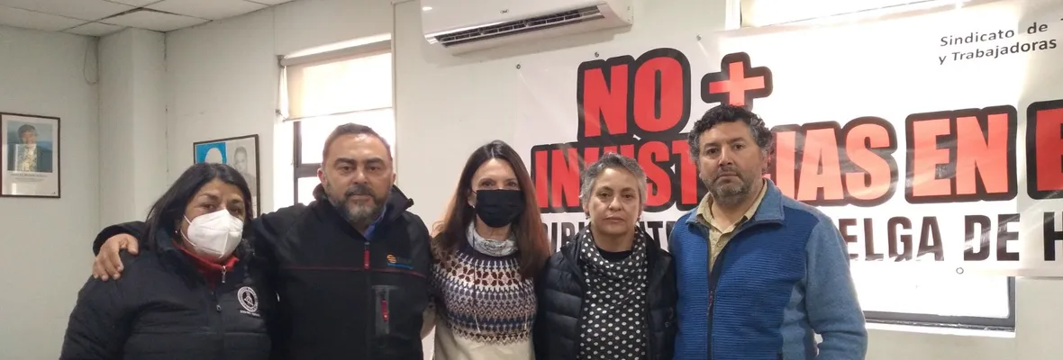 Terminó huelga de hambre de dirigentes del Sindicato ENAP-Petrox