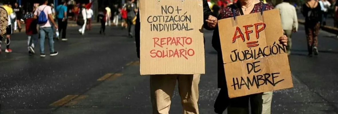 Obscenas ganancias de las AFP ante el derrumbe de todos los fondos de pensiones