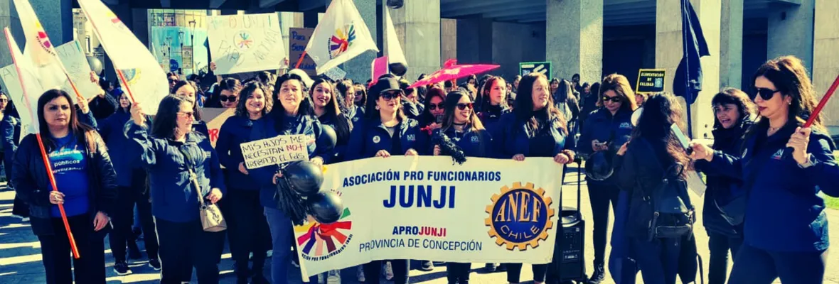Sobrecarga laboral, deficiencias en alimentación e infraestructura: el trasfondo del paro de la JUNJI