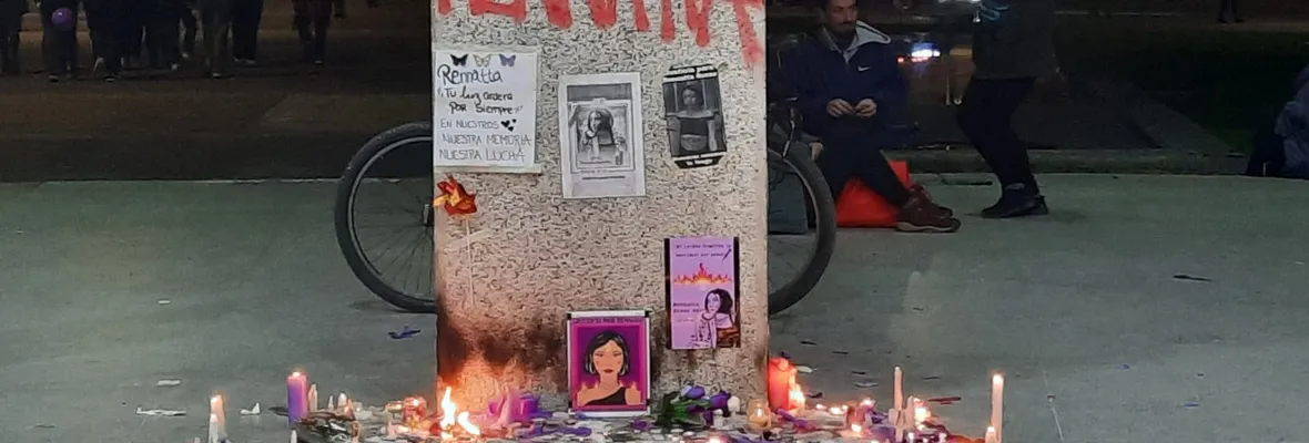 Concepción: Carabineros reprimió marcha que exigía justicia por la muerte de la joven Rennatta Rozas