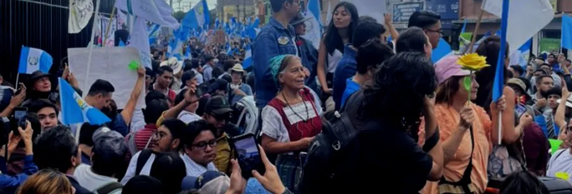 ¿Intento de golpe de Estado en Guatemala? Declaran ilegal a partido de izquierda que pasó a segunda vuelta presidencial