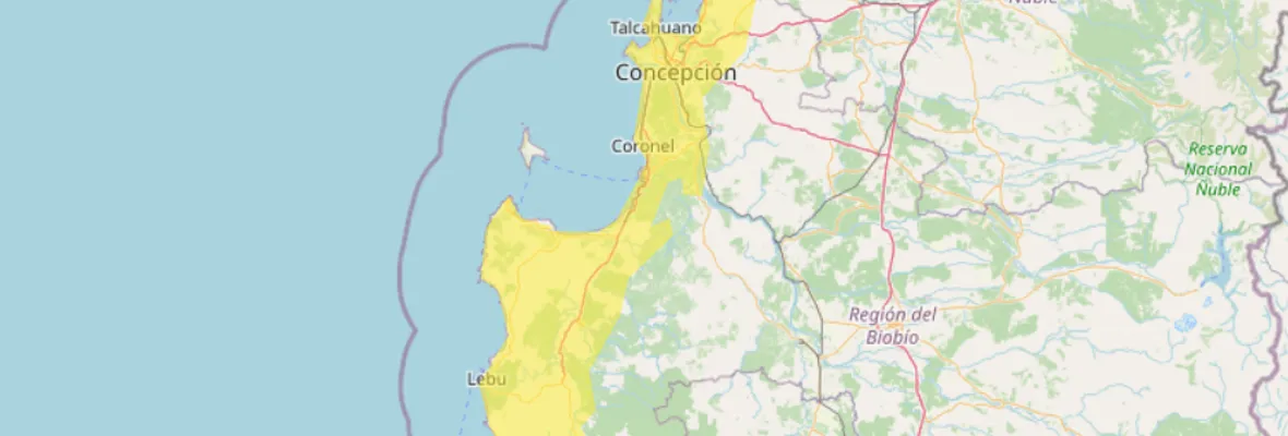 Dirección Meteorológica advierte de probables tornados en la costa de Ñuble y Biobío