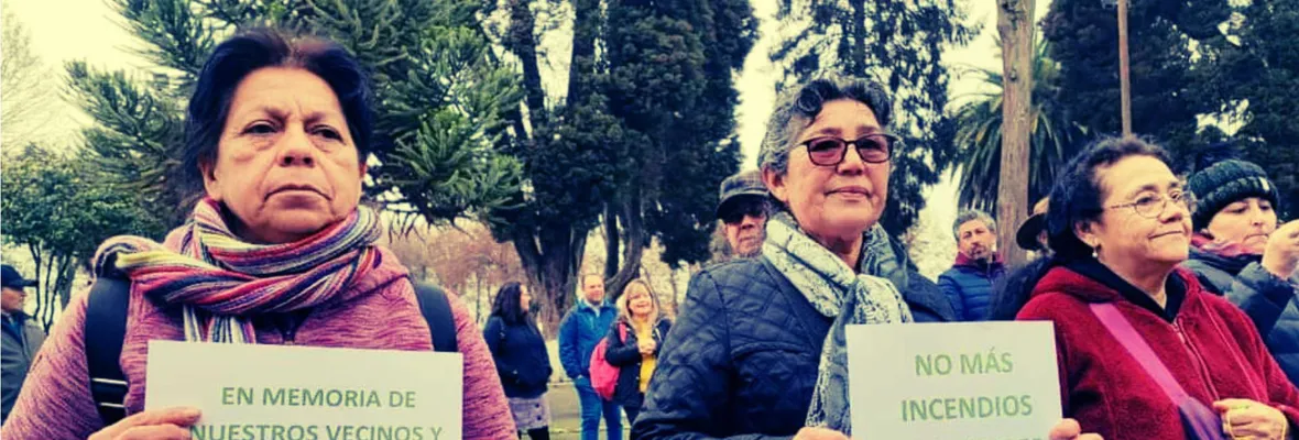 Unión Comunal de Juntas de Vecinos de Santa Juana elabora petitorio por incendios y exige que se regulen las plantaciones forestales