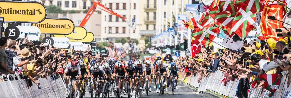 En el País Vasco se inició el Tour de Francia 2023