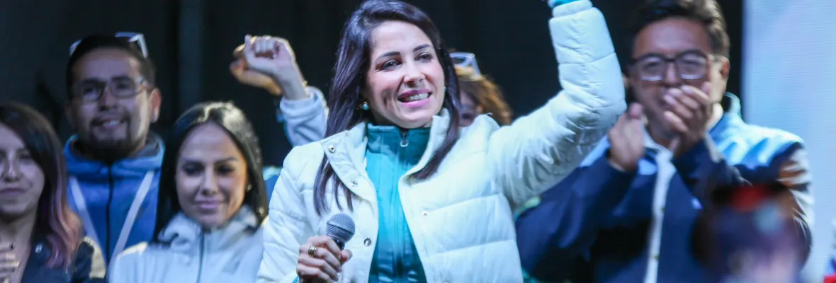 Habrá balotaje: Correísta Luisa González se impone en primera vuelta en Ecuador, pero con menos votos de lo esperado