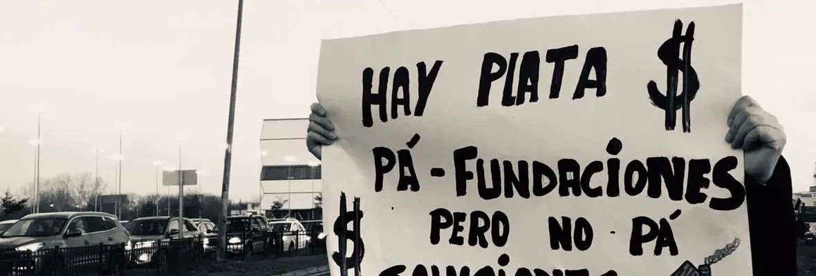 Pobladores/as de la Aurora de Chile protestaron con barricadas contra la corrupción del Gobierno Regional y abandono estatal