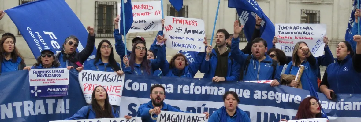 FENPRUSS se suma a las acciones contra los despidos masivos de trabajadores de la Salud a honorarios