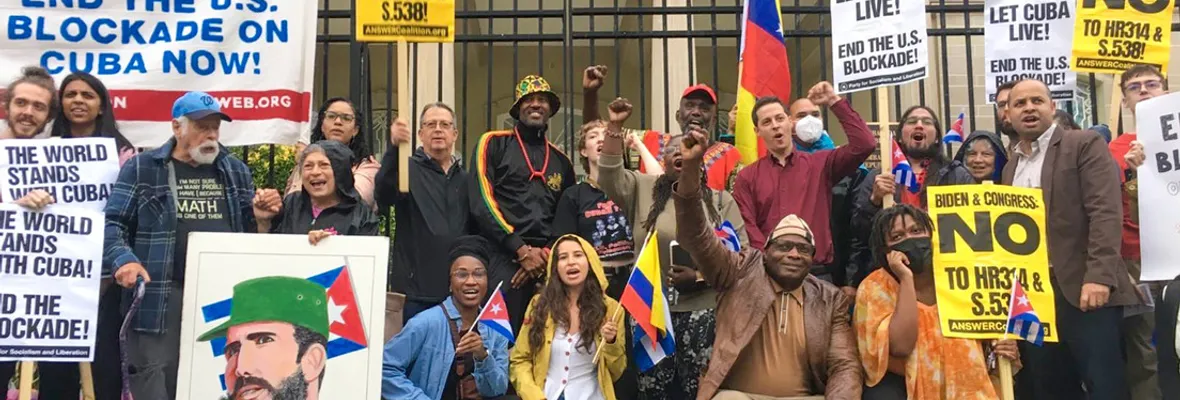 Solidaridad internacional genera ataque contra embajada de Cuba en Estados Unidos