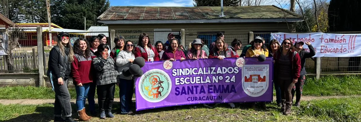 Sindicato de la Fundación del Magisterio de la Araucanía declara la huelga: movilización abarca a 54 colegios