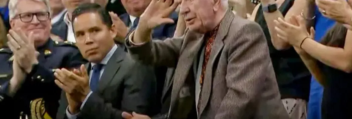 Condoro épico: Por intentar hacer gesto a Ucrania, Parlamento canadiense homenajeó a un soldado nazi