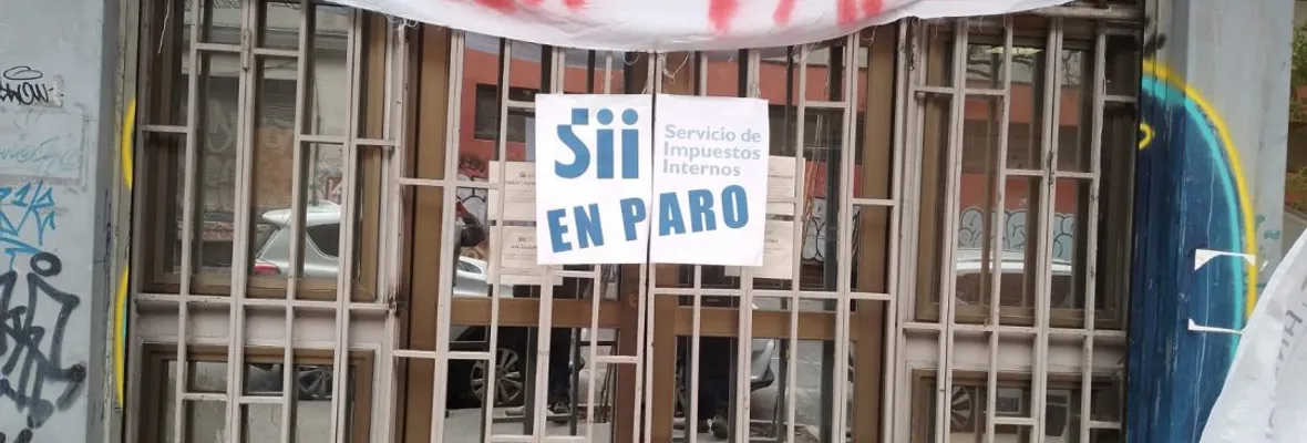 El paro más largo de su historia: Trabajadores del SII exigen mesa de negociación con Hacienda tras 8 años de estancamiento en sus salarios