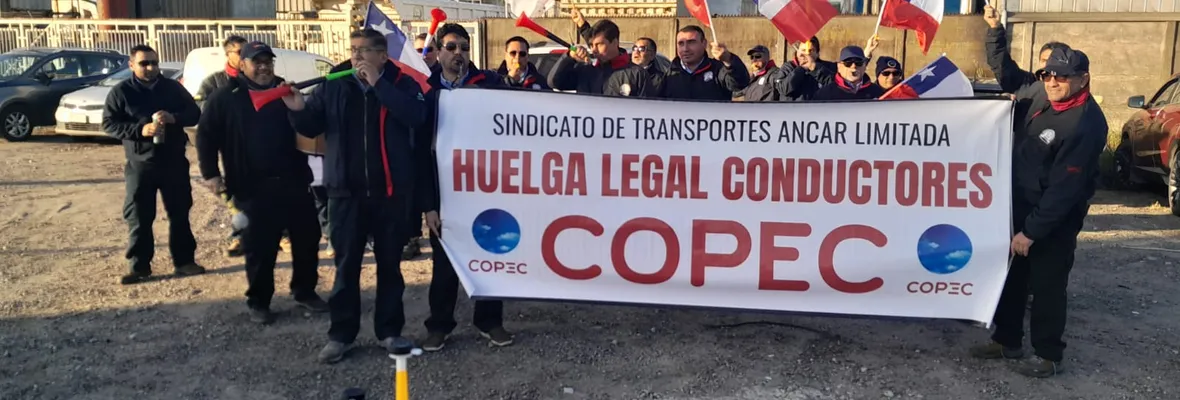 Huelga en Copec: Trabajadores subcontratados denuncian falta de horarios estables y roles múltiples en la entrega de combustible