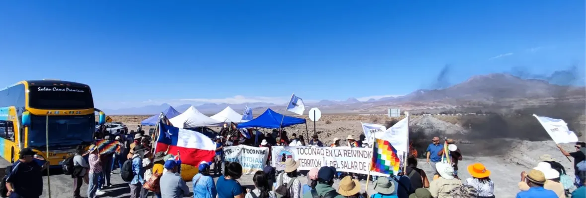 Anuncian término de movilización en Salar de Atacama: Boric viajaría tras cuestionamientos a preacuerdo entre Codelco y SQM