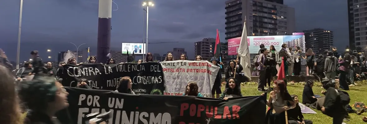 A pesar de la represión policial Día Internacional de la Mujer trabajadora fue conmemorado masivamente en Concepción