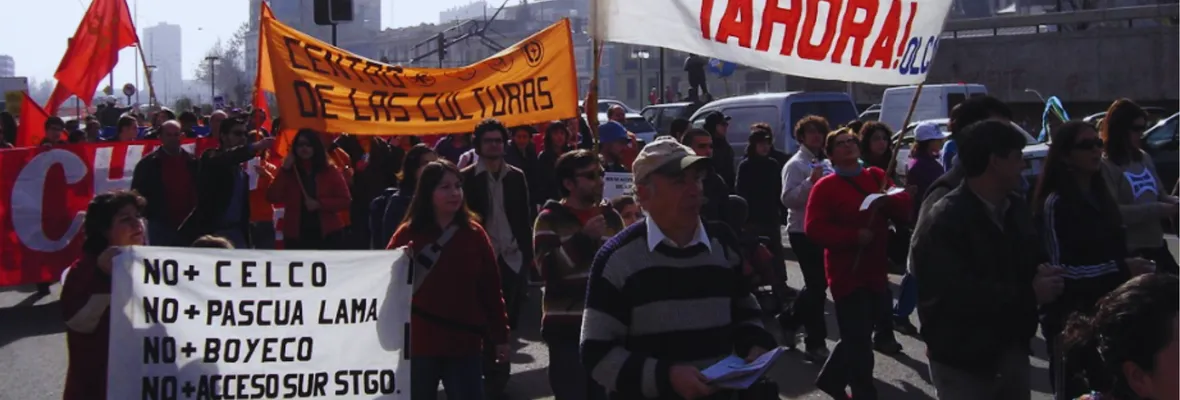 A la sombra de la dictadura: La multiplicación de conflictos socioambientales en Chile