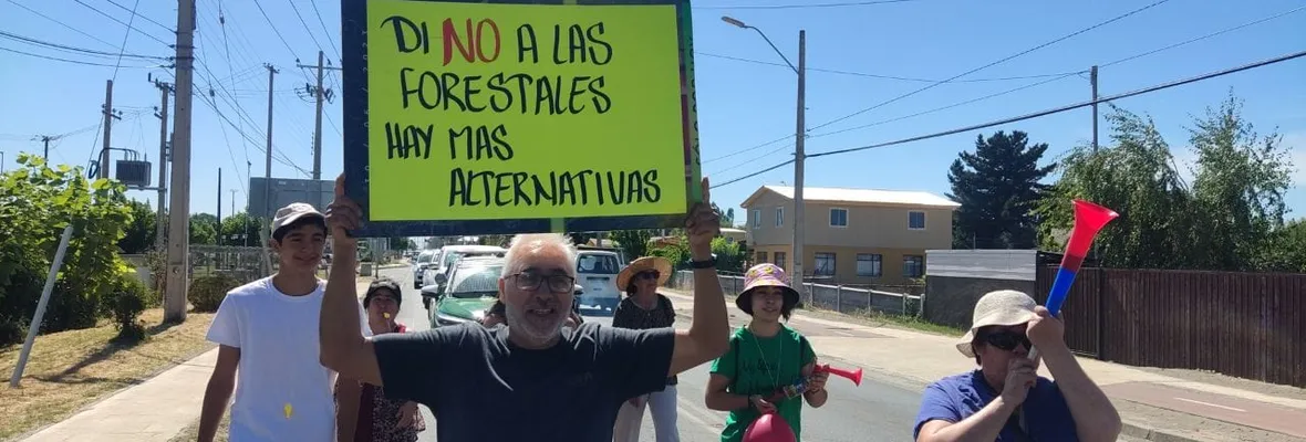 Vecinos de Celulosa Nueva Aldea en Quillón denuncian malas prácticas de Forestal Arauco y afectación por incendios forestales