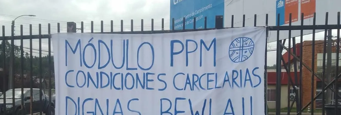 Estudiantes mapuche de Concepción denuncian las condiciones carcelarias de prisioneros políticos lavkenche