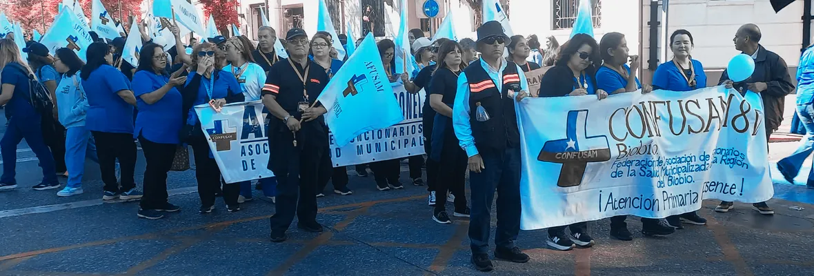 Salud municipal cumple segunda jornada de paro: "Este gobierno tendrá que escuchar a los trabajadores"