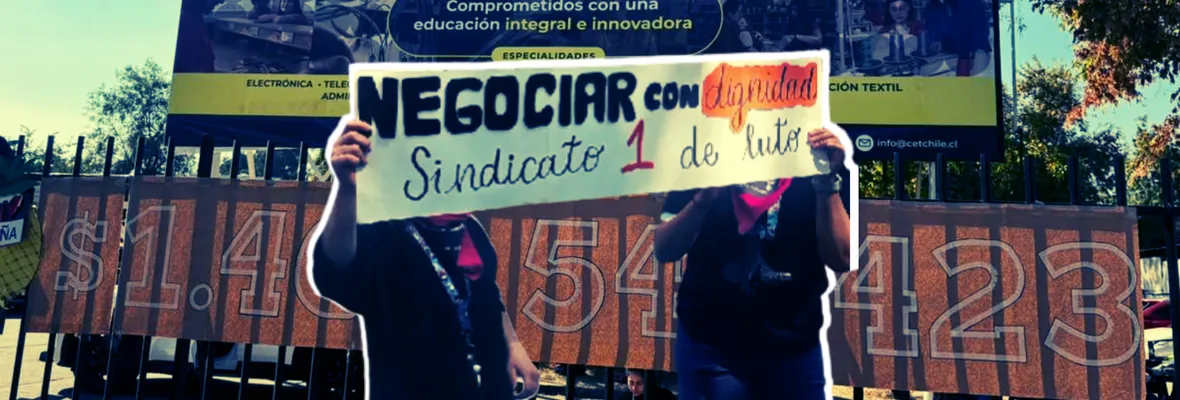 Tras negativa del empleador: Sindicato de Corporación Educacional Tecnológica de Chile levanta huelga exigiendo mejoras salariales