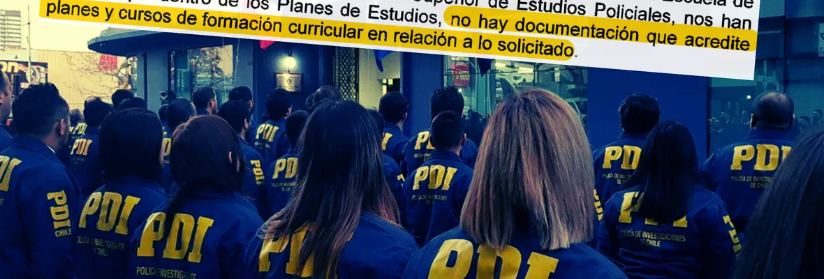 PDI no cuenta con formación para procedimientos que involucren a personas con trastornos como TEA o esquizofrenia