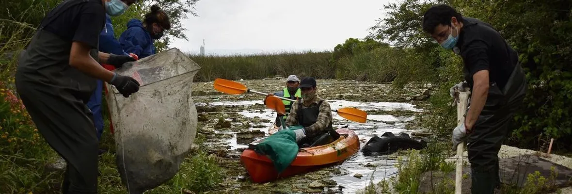 Basurales y violencia: El drama del humedal Vasco de Gama en Hualpén que se arrastra hace casi 10 años