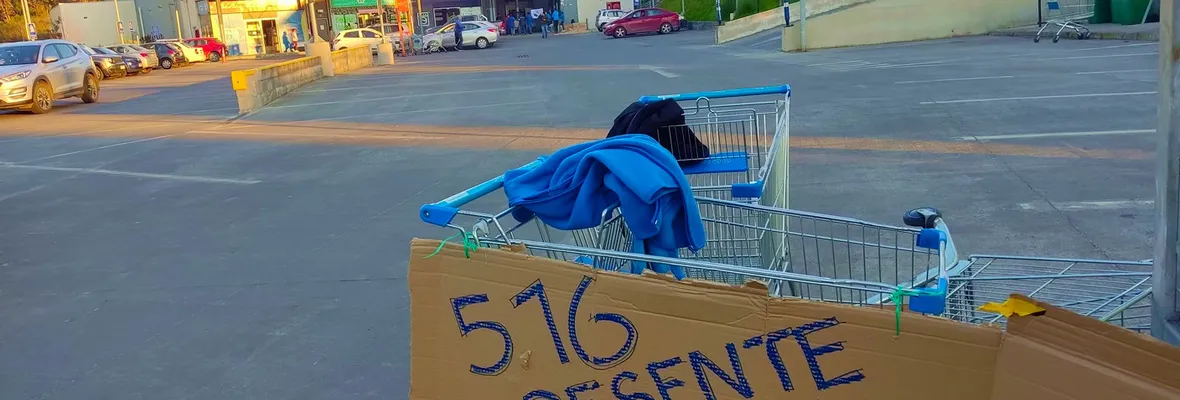 Huelga de Walmart en Líder Bellavista de Concepción: "Acá estamos para dar la pelea y la vamos a seguir dando"