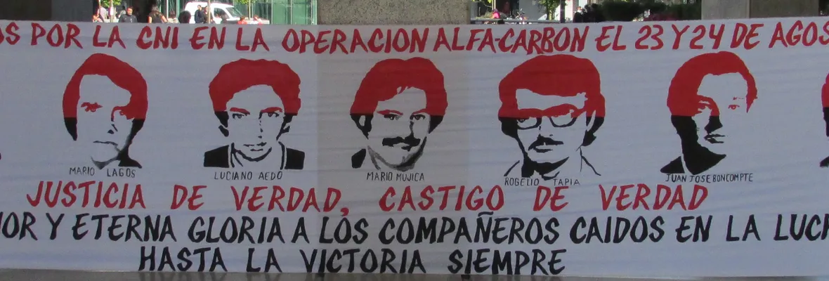 Cuarenta Años de la Operación Alfa Carbón: Los aberrantes crímenes de la dictadura contra la Resistencia en el sur
